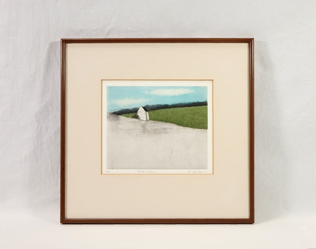 Annapia Antonini Eclaircie Etching Signed Limited 75 Landscape Art - 2