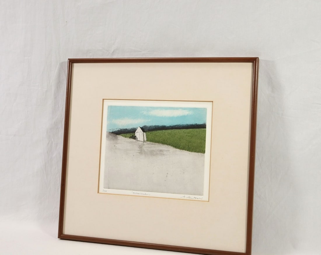Annapia Antonini Eclaircie Etching Signed Limited 75 Landscape Art - 3