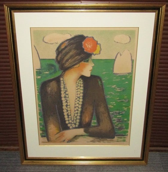 Signed Woman Necklace Jean-Pierre Cassigneul Le Collier Lithograph: Signed Woman Necklace Jean-Pierre Cassigneul Le Collier Lithograph Item Specifics: Artist: Jean-Pierre Cassigneul Unit Of Sale: Single Piece Signed By: Jean-Pierre Cassigneul Image Orientation: Portra