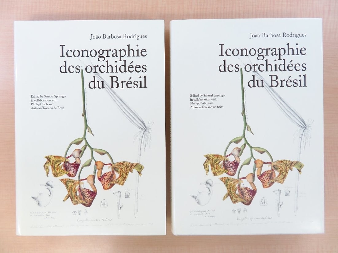 Joao Barbosa Rodrigues: Iconographie des orchides du Brsil Complete in 2 Vol: Joao Barbosa Rodrigues: Iconographie des orchides du Brsil Complete in 2 Vol Item Specifics: Binding: Hardcover Language: Spanish English French and German Special Attributes: 1st Edition Illustrated 