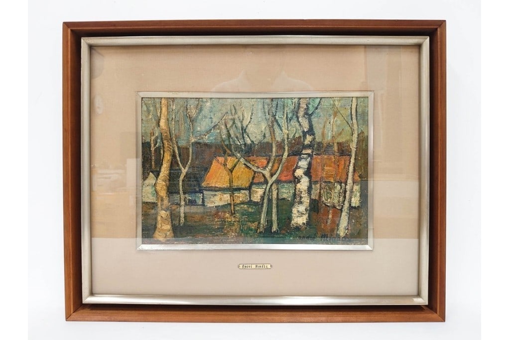 Original Oil Painting Landscape Trees French Signed Framed Art by Andre Minaux: Original Oil Painting Landscape Trees French Signed Framed Art by Andre Minaux Item Specifics: Artist: Andre Minaux Unit Of Sale: Single Piece Signed By: Andre Minaux Size: Medium Signed: Yes Period: 