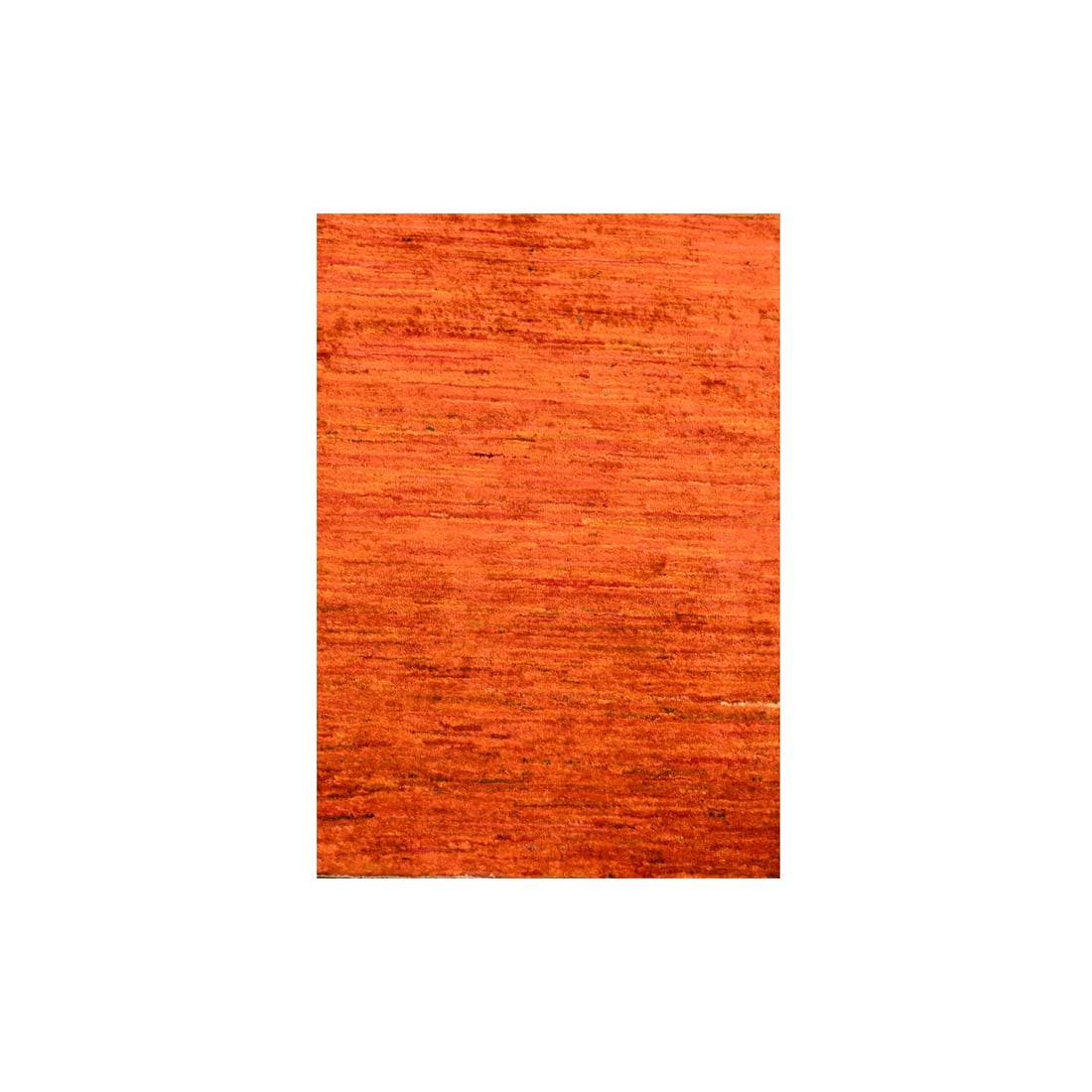 2'x3' Orange Plain Solid Design Hand Knotted Sample Sari Silk Mat Rug: 2'x3' Orange Plain Solid Design Hand Knotted Sample Sari Silk Mat Rug The 2'x3' Orange Plain Solid Design Hand Knotted Sample Sari Silk Mat Rug boasts a vibrant orange hue and a sleek, modern design. 