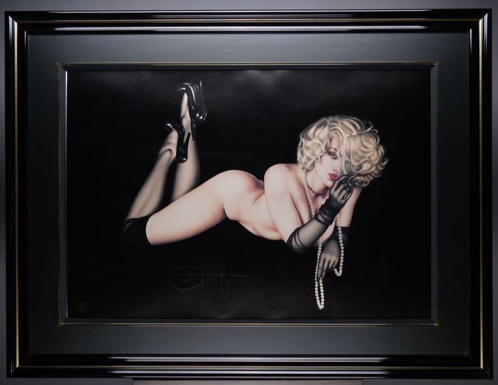 Devil's Food Pin-Up Olivia De Berardinis Signed Serigraph Framed 361/ 500: Devil's Food Pin-Up Olivia De Berardinis Signed Serigraph Framed 361/ 500 Item Specifics: Artist: Olivia De Berardinis Unit Of Sale: Single Piece Signed By: Olivia De Berardinis Image Orientation: Lan