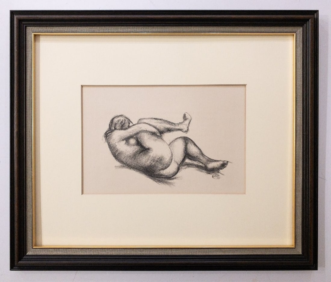 French Modern Nude Lithograph Plate Signed Framed Aristide Maillol: French Modern Nude Lithograph Plate Signed Framed Aristide Maillol Item Specifics: Artist: Aristide Maillol Image Orientation: Landscape Signed: Yes Size: Medium Material: Paper Framing: Framed Origin