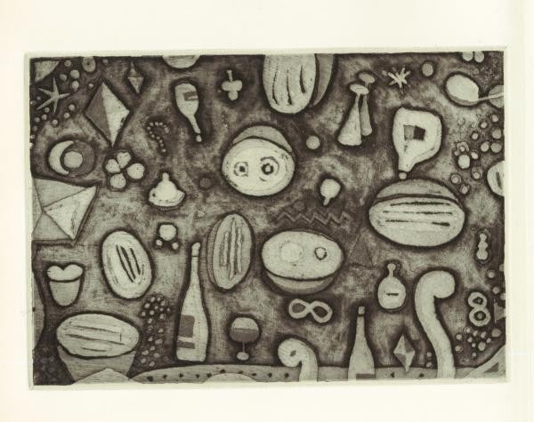 1960 CALENDPIER Komai Tetsuro 8 Etchings Ando Tsugio Poetry LTD 37 Rare Book: 1960 CALENDPIER Komai Tetsuro 8 Etchings Ando Tsugio Poetry LTD 37 Rare Book Item Specifics: Artist: Komai Tetsuro Subject: Abstract Surrealist Poetry and Art Material: Copperplate Etchings on Washi P