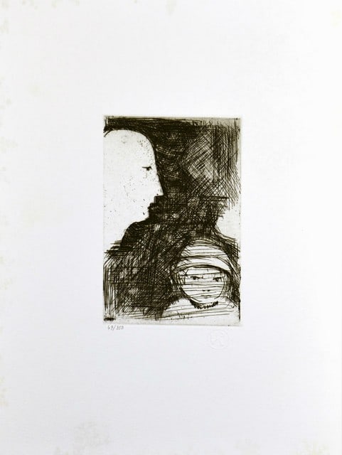Tetsuro Komai Book Work Japanese Art Book Modern Etching Printmaking (1 of 2)