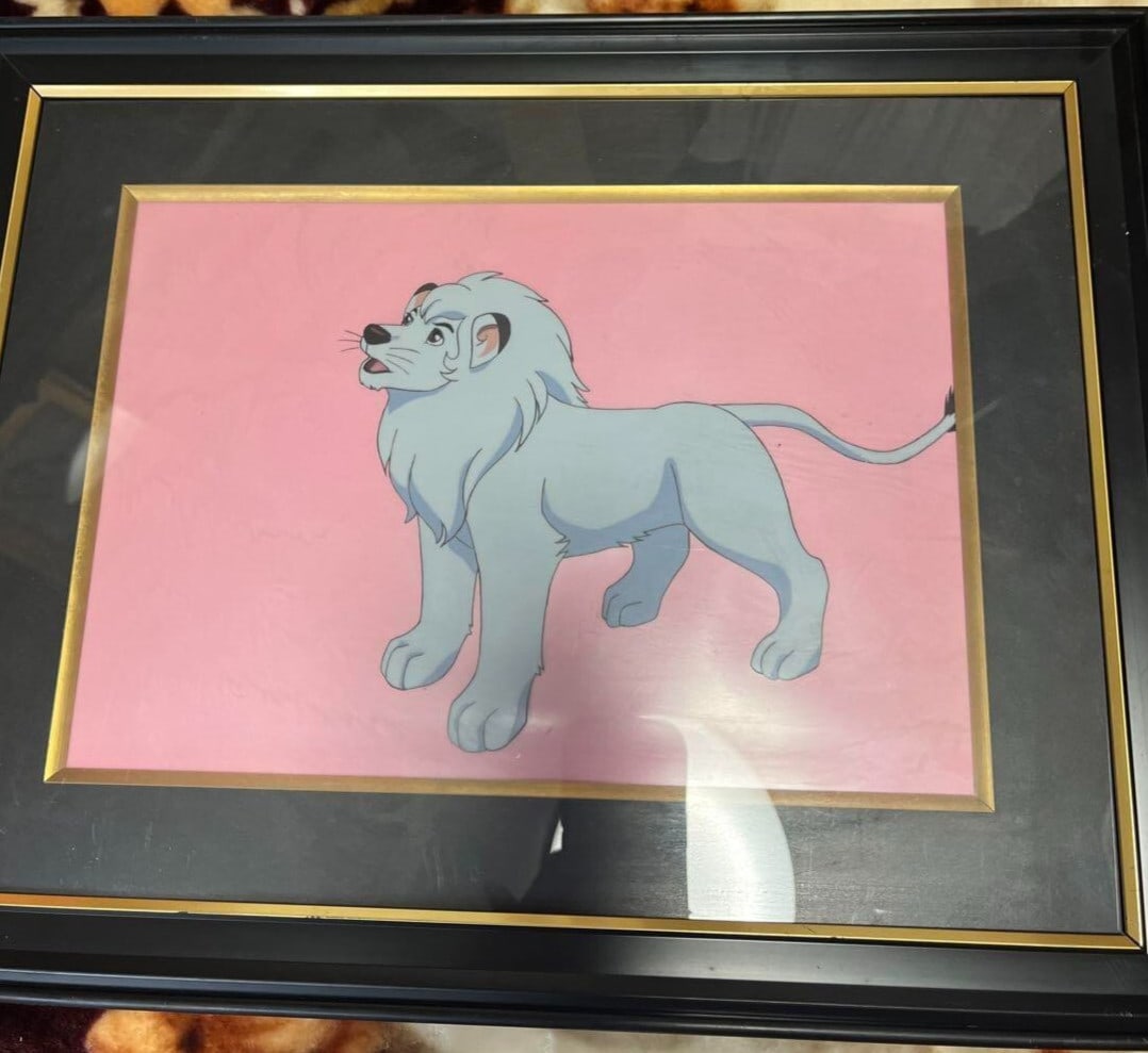 Emperor Leo Rare Animation Cel Framed COA Jungle Osamu Tezuka (1 of 3)
