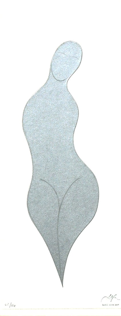 Femme Collage Silkscreen Abstract Art Jean Arp 1970 Limited Edition: Femme Collage Silkscreen Abstract Art Jean Arp 1970 Limited Edition Item Specifics: Artist: Jean Arp Subject: Abstract / Woman Material: Collage and Silkscreen on Gray Cardboard Style: Japanese Produc