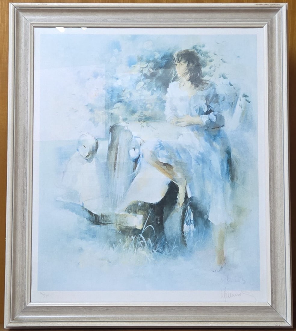 Woman Figure Framed Art Signed Lithograph By Haenraets 1950: Woman Figure Framed Art Signed Lithograph By Haenraets 1950 Item Specifics: Artist: Willem Haenraets Unit Of Sale: Single Piece Signed By: Willem Haenraets Image Orientation: Portrait Size: Large Sign