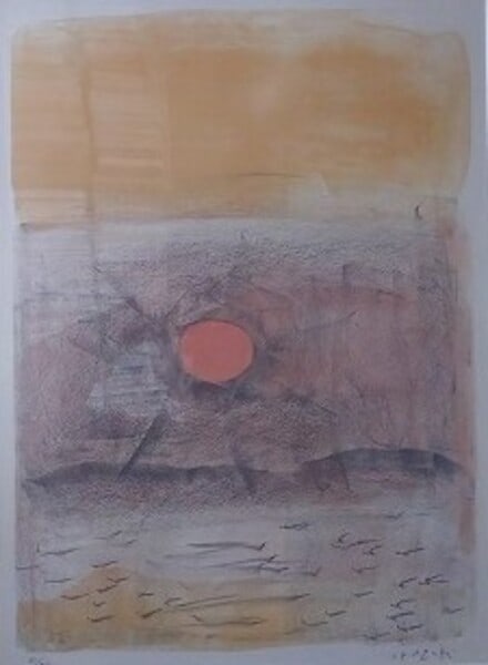 Kazuki Signed Print Lithograph Yasuo 41 75 Sun of Salamis 1972 Limited Edition: Kazuki Signed Print Lithograph Yasuo 41 75 Sun of Salamis 1972 Limited Edition Item Specifics: Artist: Yasuo Kazuki Subject: Japanese print Material: Paper Style: Japanese Size: 62 x 48.5 cm Year Of P