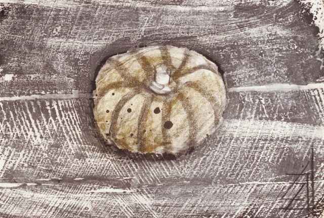 Kabocha Woodblock Print Japanese Art Pumpkin Suda Makuri Kokuta (1 of 1)