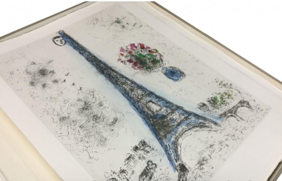 Marc Chagall Louis Aragon - 1976 Celui qui dit les choses sans rien dire Paris: Marc Chagall Louis Aragon - 1976 Celui qui dit les choses sans rien dire Paris Item Specifics: Binding: Unbound Place Of Publication: Paris Signed: Yes Publisher: Maeght Subject: Art & Photography Ori
