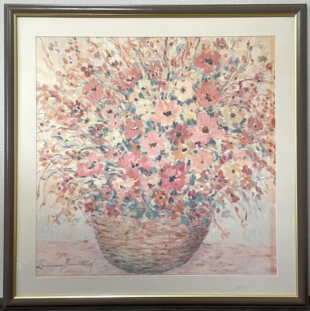Lanny Barnard Floral Oil Painting Large Pink Flowers Signed Framed Art: Lanny Barnard Floral Oil Painting Large Pink Flowers Signed Framed Art Item Specifics: Artist: Lanny Barnard Unit Of Sale: Single Piece Signed By: Lanny Barnard Signed: Yes Size: Large Material: Canva
