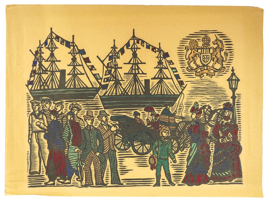 Kawakami Sumio Woodblock Print Yokohama Hand colored 1962 Large Sosaku Hanga: Kawakami Sumio Woodblock Print Yokohama Hand colored 1962 Large Sosaku Hanga Item Specifics: Artist: Kawakami Sumio Subject: Yokohama Cityscape Material: Paper Style: Japanese Size: 47.5 x 63.5 cm Yea