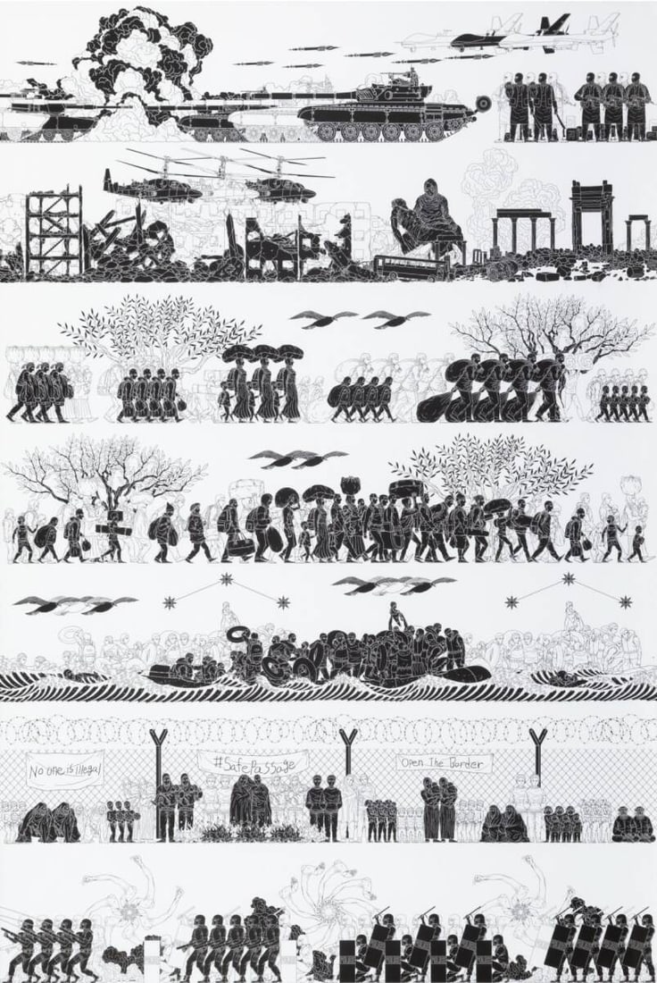 Offset Lithograph Public Art Fund Ai Weiwei 2017 Odyssey Ed 1000 36x24 (1 of 1)