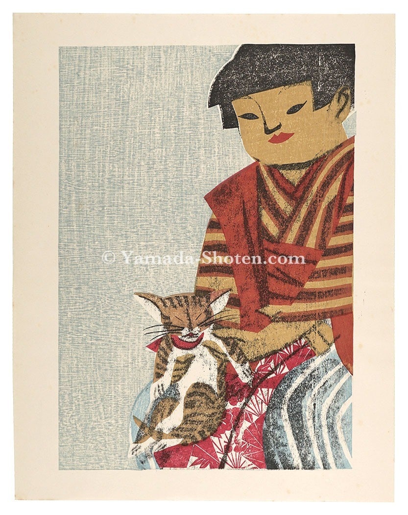 Senpan Woodblock Girls from Field 10 Set Hanga Sosaku Maekawa: Senpan Woodblock Girls from Field 10 Set Hanga Sosaku Maekawa Item Specifics: Artist: Maekawa Senpan Subject: Women and Rural Life Material: Woodblock Print on Paper Style: Japanese Size: 42.3 x 33 cm