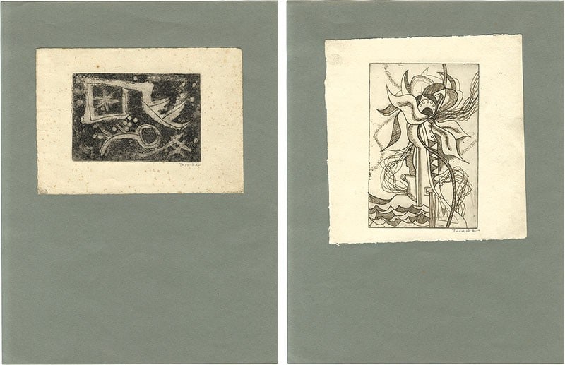 Hiroyasu Etching Collection Tsuruoka 1955 Signed Portfolio Limited Edition: Hiroyasu Etching Collection Tsuruoka 1955 Signed Portfolio Limited Edition Item Specifics: Artist: Tsuruoka Hiroyasu Subject: Avant-Garde Surrealism Mythology Material: Paper Ink Copperplate Style: Ja