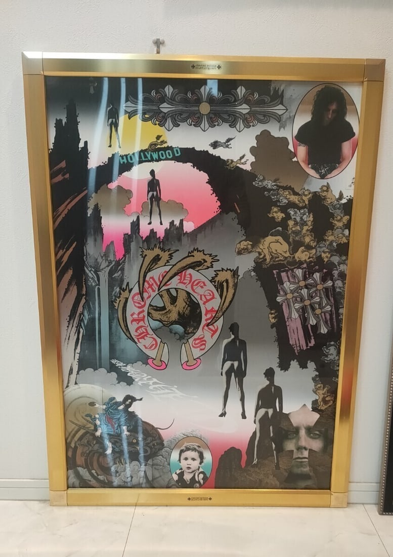 Original Silkscreen Limited Framed Print Tadanori Yokoo 1997 Chrome Hearts: Original Silkscreen Limited Framed Print Tadanori Yokoo 1997 Chrome Hearts Item Specifics: Artist: Chrome Hearts Tadanori Yokoo Image Orientation: Portrait Size: Large Signed: No Material: Paper Certi