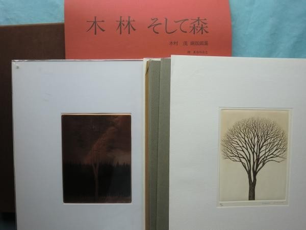 Kimura Shigeru Etching Portfolio Signed Ed Wood Forest Ltd Japan Art 1971 (1 of 6)