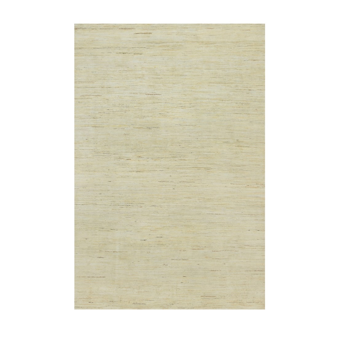 6'x9' White Wool Hand Knotted Lori Buft Thick and Plush Plain Design Rug: 6'x9' White Wool Hand Knotted Lori Buft Thick and Plush Plain Design Rug The 6'x9' White Wool Hand Knotted Lori Buft Thick and Plush Plain Design Rug is a stunning example of Oriental design, boasting