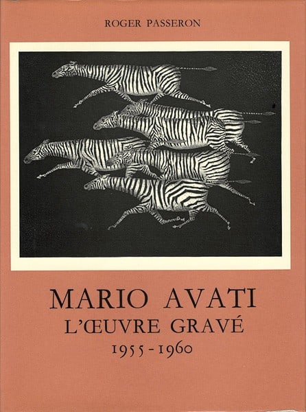 Mario Avati L Oeuvre Grave 1955 1960 Catalog Raisonne Limited 1974 Art Book (1 of 8)