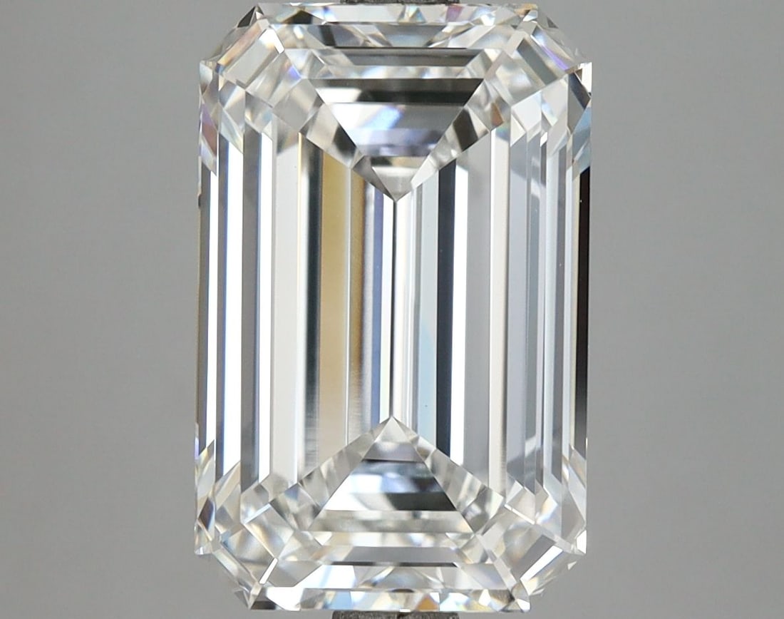 IGI Emerald 5.05ct F VVS2 - Loose Lab Diamond: IGI Emerald 5.05ct F VVS2 - Loose Lab Diamond Item Specifics: Source: This Is A Real Diamond Grown In A Lab Not Mined. Carat: 5.05 Cut: - Color: F Clarity: VVS2 Polish: EX Symmetry: EX Measurements: 1