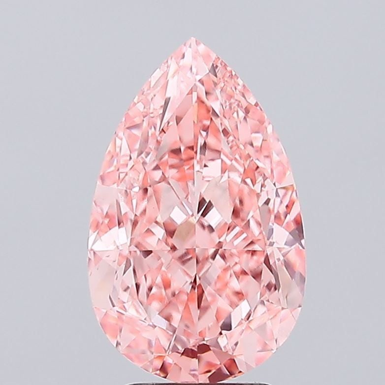 IGI Pear 5.05ct Fancy Vivid Pink VVS2 - Loose Lab Diamond: IGI Pear 5.05ct Fancy Vivid Pink VVS2 - Loose Lab Diamond Item Specifics: Source: This Is A Real Diamond Grown In A Lab Not Mined. Carat: 5.05 Cut: - Color: Fancy Vivid Pink Clarity: VVS2 Polish: EX S