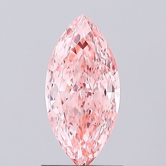 IGI Marquise 1.07ct Fancy Vivid Pink VVS2 - Loose Lab Diamond: IGI Marquise 1.07ct Fancy Vivid Pink VVS2 - Loose Lab Diamond Item Specifics: Source: This Is A Real Diamond Grown In A Lab Not Mined. Carat: 1.07 Cut: - Color: Fancy Vivid Pink Clarity: VVS2 Polish: 
