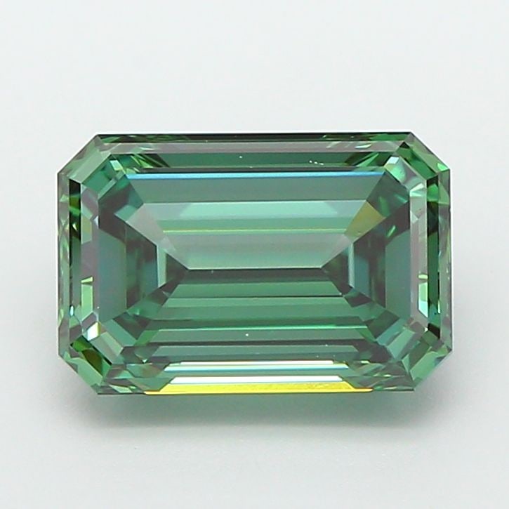 IGI Emerald 2.51ct Fancy Vivid Green VVS2 - Loose Lab Diamond: IGI Emerald 2.51ct Fancy Vivid Green VVS2 - Loose Lab Diamond Item Specifics: Source: This Is A Real Diamond Grown In A Lab Not Mined. Carat: 2.51 Cut: - Color: Fancy Vivid Green Clarity: VVS2 Polish: