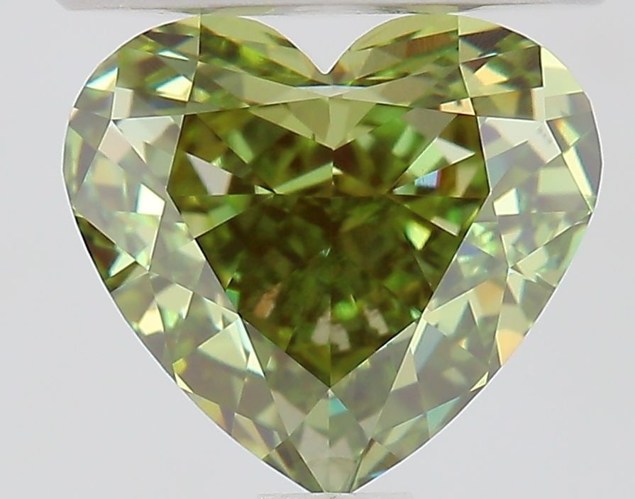 IGI Heart 1.53ct Fancy Vivid Green VVS1 - Loose Lab Diamond: IGI Heart 1.53ct Fancy Vivid Green VVS1 - Loose Lab Diamond Item Specifics: Source: This Is A Real Diamond Grown In A Lab Not Mined. Carat: 1.53 Cut: - Color: Fancy Vivid Green Clarity: VVS1 Polish: E