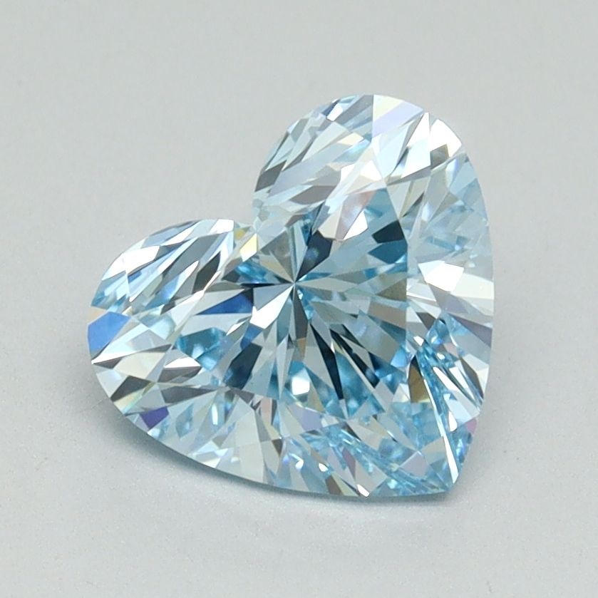IGI Heart 1.58ct Fancy Intense Blue VVS2 - Loose Lab Diamond: IGI Heart 1.58ct Fancy Intense Blue VVS2 - Loose Lab Diamond Item Specifics: Source: This Is A Real Diamond Grown In A Lab Not Mined. Carat: 1.58 Cut: - Color: Fancy Intense Blue Clarity: VVS2 Polish: