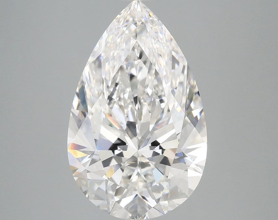 IGI Pear 5.09ct E VVS2 - Loose Lab Diamond: IGI Pear 5.09ct E VVS2 - Loose Lab Diamond Item Specifics: Source: This Is A Real Diamond Grown In A Lab Not Mined. Carat: 5.09 Cut: - Color: E Clarity: VVS2 Polish: EX Symmetry: EX Measurements: 15.1