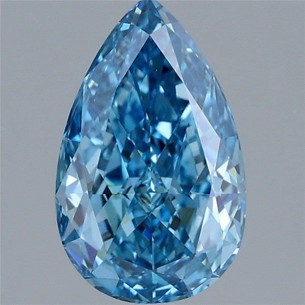 IGI Pear 1.86ct Fancy Vivid Blue VVS2 - Loose Lab Diamond: IGI Pear 1.86ct Fancy Vivid Blue VVS2 - Loose Lab Diamond Item Specifics: Source: This Is A Real Diamond Grown In A Lab Not Mined. Carat: 1.86 Cut: - Color: Fancy Vivid Blue Clarity: VVS2 Polish: EX S