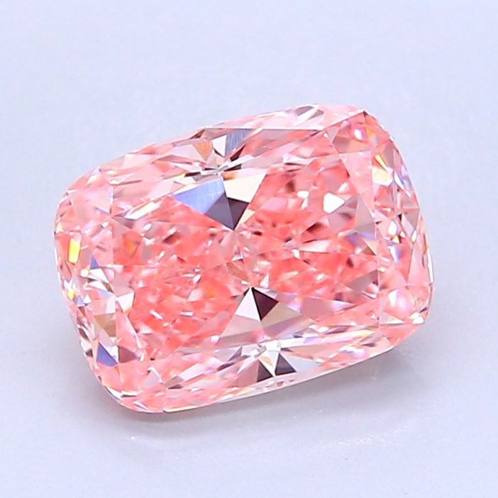 IGI Cushion Modified 2.02ct Fancy Vivid Pink VVS2 - Loose Lab Diamond: IGI Cushion Modified 2.02ct Fancy Vivid Pink VVS2 - Loose Lab Diamond Item Specifics: Source: This Is A Real Diamond Grown In A Lab Not Mined. Carat: 2.02 Cut: - Color: Fancy Vivid Pink Clarity: VVS2 