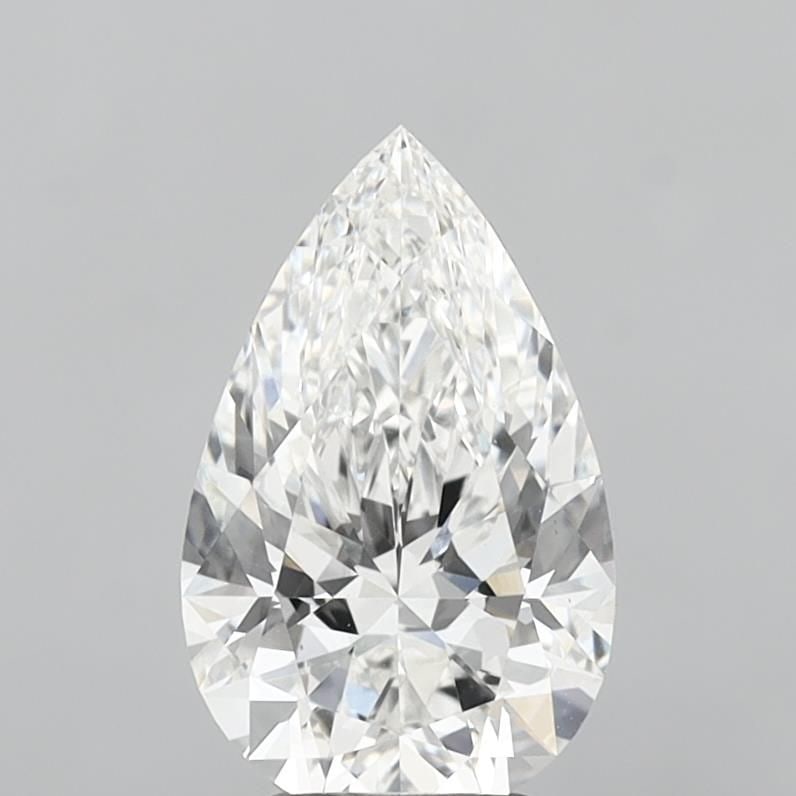 IGI Pear 3.08ct F VVS2 - Loose Lab Diamond: IGI Pear 3.08ct F VVS2 - Loose Lab Diamond Item Specifics: Source: This Is A Real Diamond Grown In A Lab Not Mined. Carat: 3.08 Cut: - Color: F Clarity: VVS2 Polish: EX Symmetry: EX Measurements: 13.2