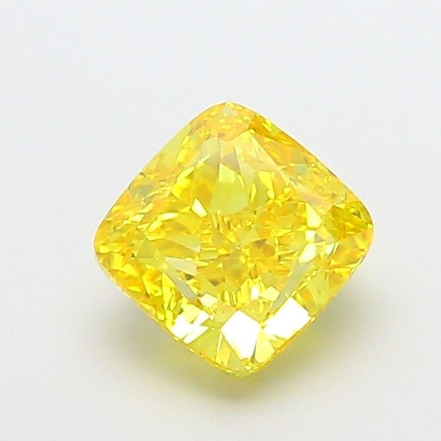 Cushion Brilliant 2.15ct Fancy Vivid Yellow VVS2 - Loose Lab Diamond: Cushion Brilliant 2.15ct Fancy Vivid Yellow VVS2 - Loose Lab Diamond Item Specifics: Source: This Is A Real Diamond Grown In A Lab Not Mined. Carat: 2.15 Cut: - Color: Fancy Vivid Yellow Clarity: VVS2