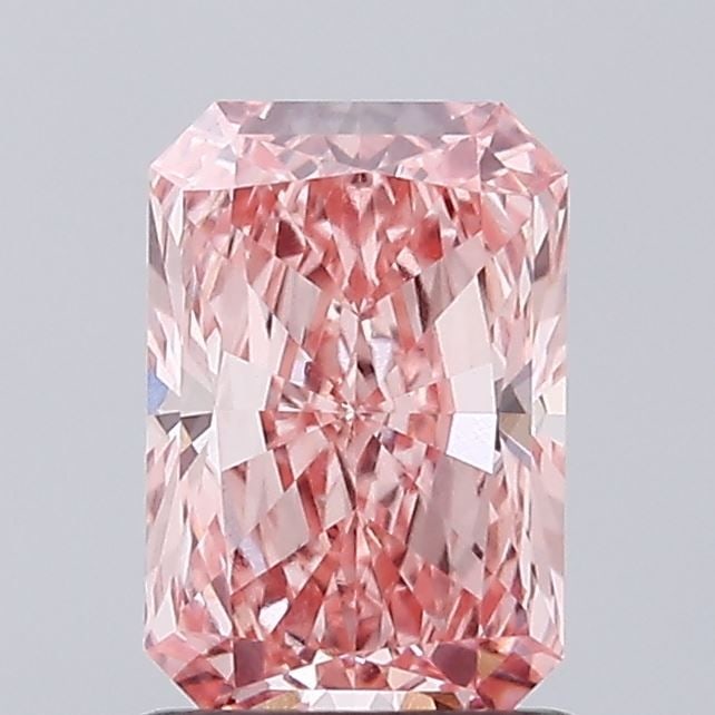 IGI Radiant 1.24ct Fancy Vivid Pink VVS2 - Loose Lab Diamond: IGI Radiant 1.24ct Fancy Vivid Pink VVS2 - Loose Lab Diamond Item Specifics: Source: This Is A Real Diamond Grown In A Lab Not Mined. Carat: 1.24 Cut: - Color: Fancy Vivid Pink Clarity: VVS2 Polish: V