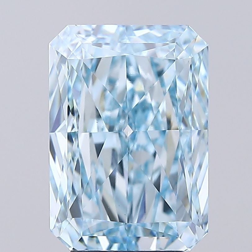 IGI Radiant 4.0ct Fancy Vivid Blue VVS2 - Loose Lab Diamond: IGI Radiant 4.0ct Fancy Vivid Blue VVS2 - Loose Lab Diamond Item Specifics: Source: This Is A Real Diamond Grown In A Lab Not Mined. Carat: 4.0 Cut: - Color: Fancy Vivid Blue Clarity: VVS2 Polish: EX 
