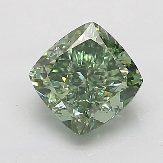 IGI Cushion Modified 2.69ct Fancy Vivid Green VVS2 - Loose Lab Diamond: IGI Cushion Modified 2.69ct Fancy Vivid Green VVS2 - Loose Lab Diamond Item Specifics: Source: This Is A Real Diamond Grown In A Lab Not Mined. Carat: 2.69 Cut: - Color: Fancy Vivid Green Clarity: VVS