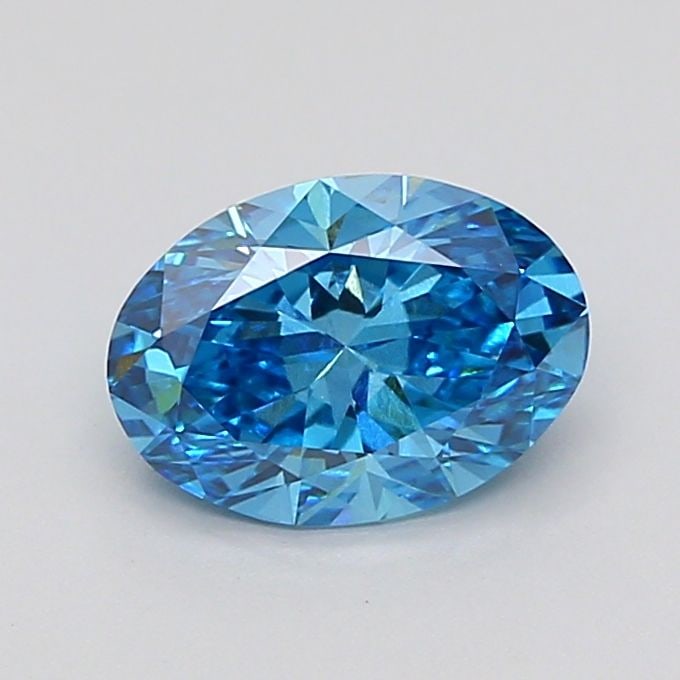 IGI Oval 1.09ct Fancy Vivid Blue VVS2 - Loose Lab Diamond: IGI Oval 1.09ct Fancy Vivid Blue VVS2 - Loose Lab Diamond Item Specifics: Source: This Is A Real Diamond Grown In A Lab Not Mined. Carat: 1.09 Cut: - Color: Fancy Vivid Blue Clarity: VVS2 Polish: EX S