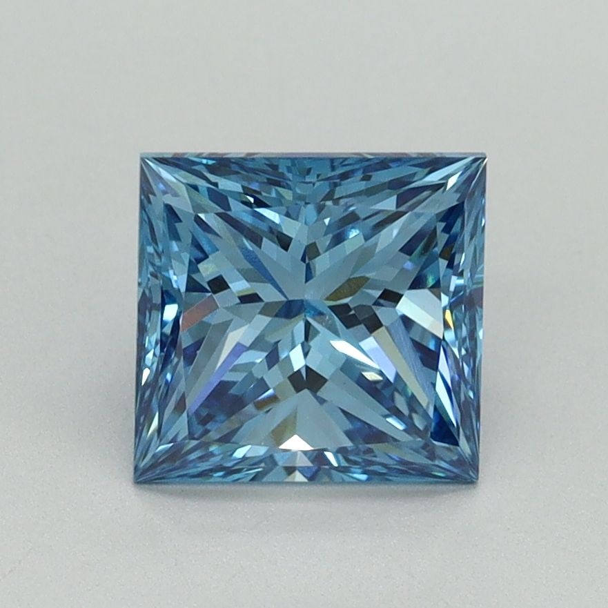 IGI Princess 1.69ct Fancy Vivid Blue VVS2 - Loose Lab Diamond: IGI Princess 1.69ct Fancy Vivid Blue VVS2 - Loose Lab Diamond Item Specifics: Source: This Is A Real Diamond Grown In A Lab Not Mined. Carat: 1.69 Cut: - Color: Fancy Vivid Blue Clarity: VVS2 Polish: 