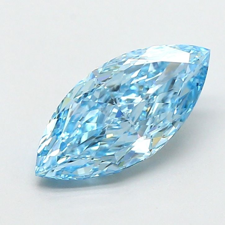 IGI Marquise 1.55ct Fancy Vivid Blue VVS1 - Loose Lab Diamond: IGI Marquise 1.55ct Fancy Vivid Blue VVS1 - Loose Lab Diamond Item Specifics: Source: This Is A Real Diamond Grown In A Lab Not Mined. Carat: 1.55 Cut: - Color: Fancy Vivid Blue Clarity: VVS1 Polish: 