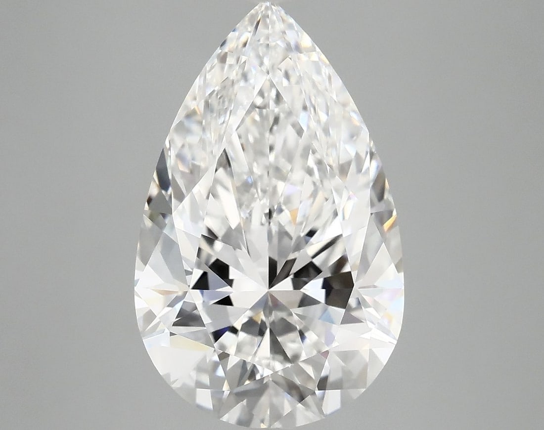 IGI Pear 5.1ct E VVS2 - Loose Lab Diamond: IGI Pear 5.1ct E VVS2 - Loose Lab Diamond Item Specifics: Source: This Is A Real Diamond Grown In A Lab Not Mined. Carat: 5.1 Cut: - Color: E Clarity: VVS2 Polish: EX Symmetry: EX Measurements: 15.27L