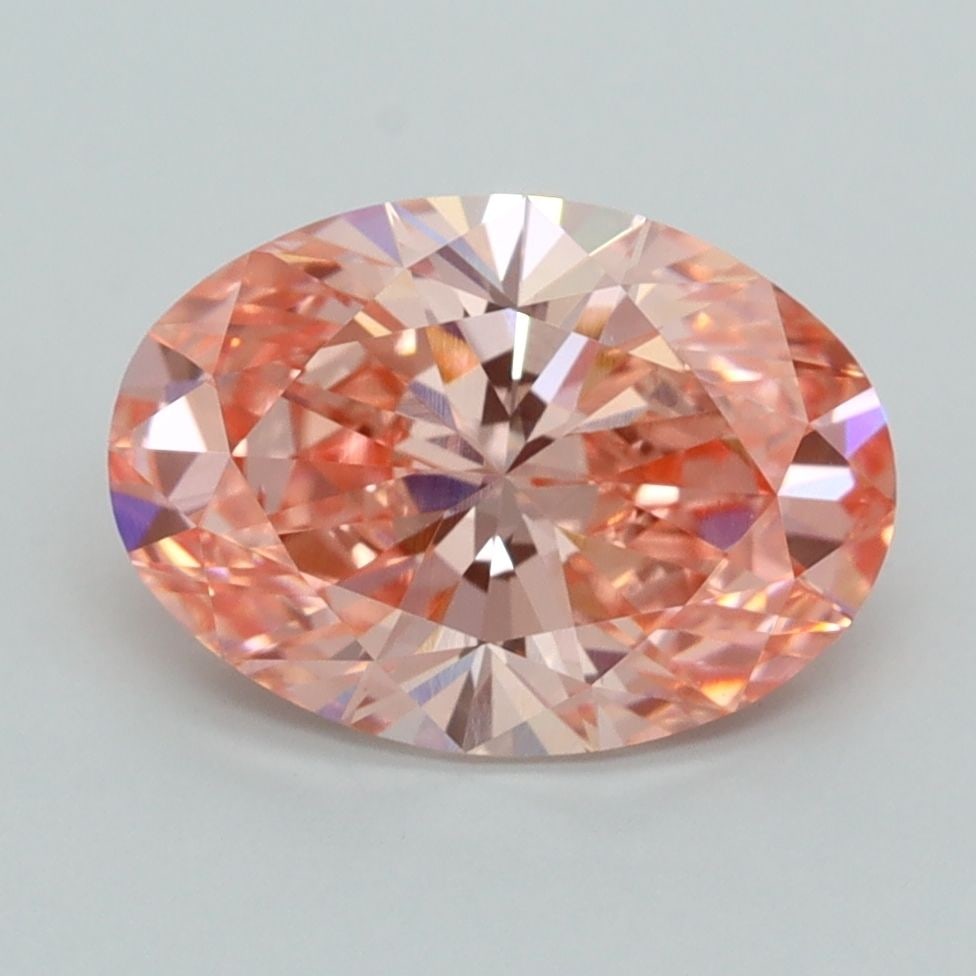 IGI Oval 2.54ct Fancy Vivid Pink VVS2 - Loose Lab Diamond: IGI Oval 2.54ct Fancy Vivid Pink VVS2 - Loose Lab Diamond Item Specifics: Source: This Is A Real Diamond Grown In A Lab Not Mined. Carat: 2.54 Cut: - Color: Fancy Vivid Pink Clarity: VVS2 Polish: EX S