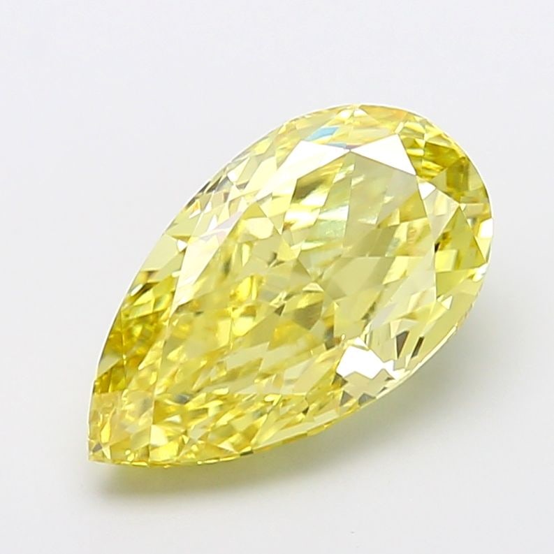 IGI Pear 5.19ct Fancy Intense Yellow VVS2 - Loose Lab Diamond: IGI Pear 5.19ct Fancy Intense Yellow VVS2 - Loose Lab Diamond Item Specifics: Source: This Is A Real Diamond Grown In A Lab Not Mined. Carat: 5.19 Cut: - Color: Fancy Intense Yellow Clarity: VVS2 Poli