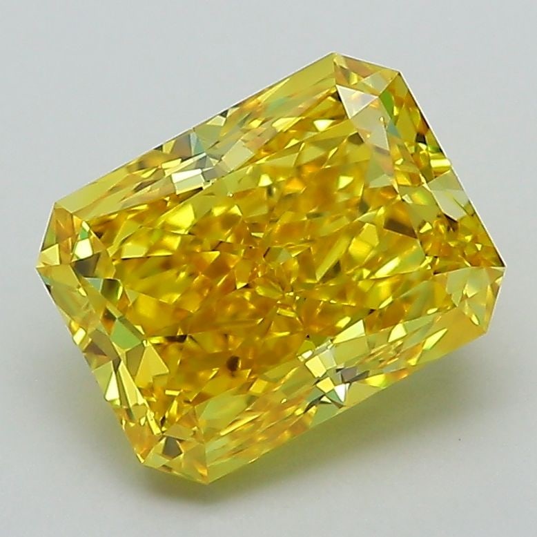 IGI Radiant 2.58ct Fancy Vivid Yellow VVS2 - Loose Lab Diamond: IGI Radiant 2.58ct Fancy Vivid Yellow VVS2 - Loose Lab Diamond Item Specifics: Source: This Is A Real Diamond Grown In A Lab Not Mined. Carat: 2.58 Cut: - Color: Fancy Vivid Yellow Clarity: VVS2