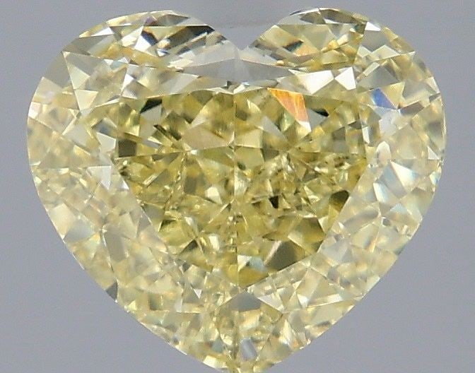 IGI Heart 3.1ct Fancy Intense Yellow VVS2 - Loose Lab Diamond: IGI Heart 3.1ct Fancy Intense Yellow VVS2 - Loose Lab Diamond Item Specifics: Source: This Is A Real Diamond Grown In A Lab Not Mined. Carat: 3.1 Cut: - Color: Fancy Intense Yellow Clarity: VVS2 Polis