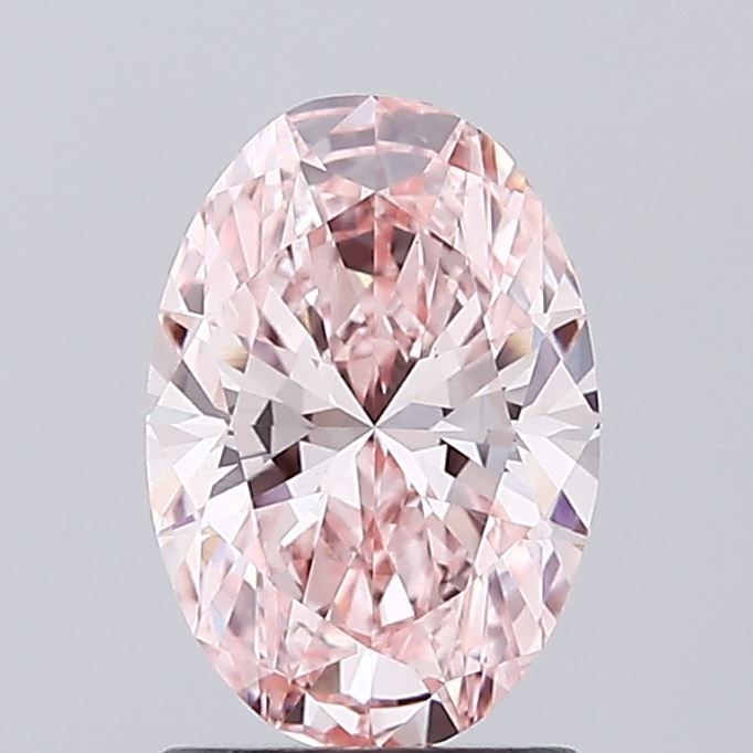 IGI Oval 1.3ct Fancy Vivid Pink VVS2 - Loose Lab Diamond: IGI Oval 1.3ct Fancy Vivid Pink VVS2 - Loose Lab Diamond Item Specifics: Source: This Is A Real Diamond Grown In A Lab Not Mined. Carat: 1.3 Cut: - Color: Fancy Vivid Pink Clarity: VVS2 Polish: EX Sym