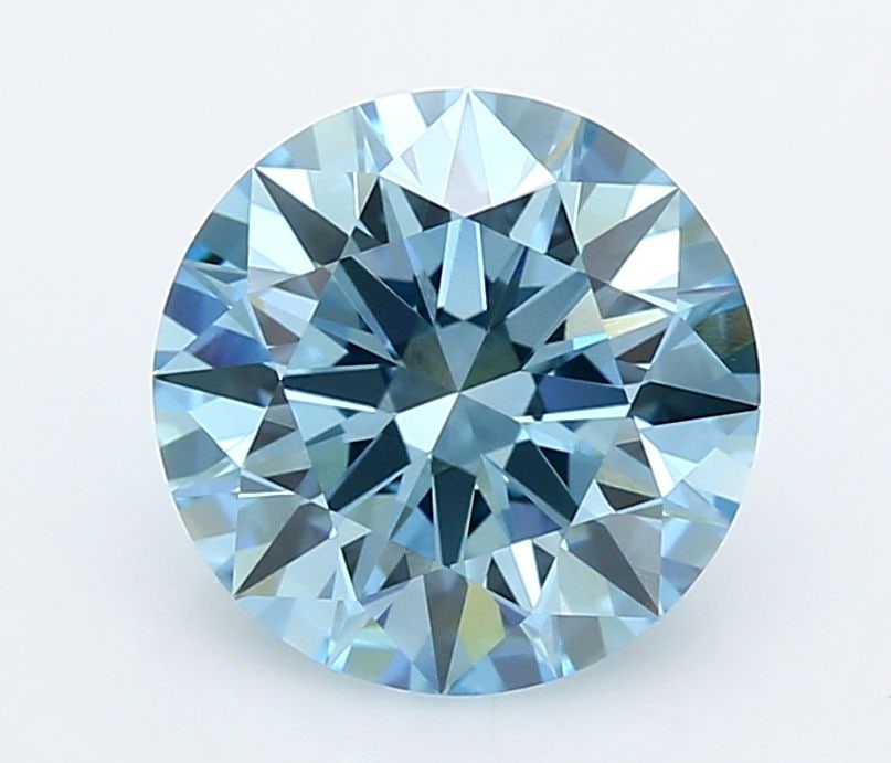 IGI Round 3.06ct Fancy Vivid Blue VVS2 - Ideal Loose Lab Diamond: IGI Round 3.06ct Fancy Vivid Blue VVS2 - Ideal Loose Lab Diamond Item Specifics: Source: This Is A Real Diamond Grown In A Lab Not Mined. Carat: 3.06 Cut: ID Color: Fancy Vivid Blue Clarity: VVS2 Poli