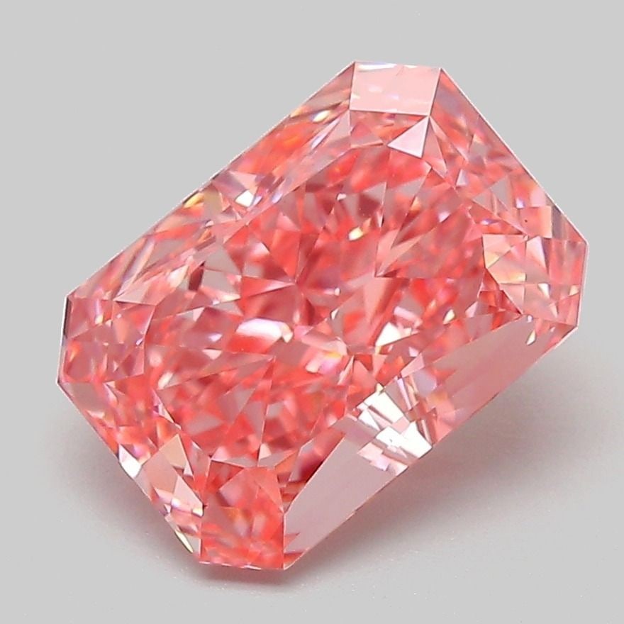 IGI Radiant 3.03ct Fancy Vivid Pink VVS2 - Loose Lab Diamond: IGI Radiant 3.03ct Fancy Vivid Pink VVS2 - Loose Lab Diamond Item Specifics: Source: This Is A Real Diamond Grown In A Lab Not Mined. Carat: 3.03 Cut: - Color: Fancy Vivid Pink Clarity: VVS2 Polish: E